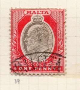 Malta 1903-04 Early Issue Fine Used 1d. 259513