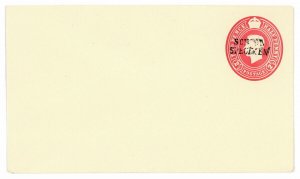 (I.B) George VI Postal : Prepaid Envelope 2½d (School Specimen)