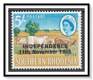 Rhodesia #219 Independence Issue MH