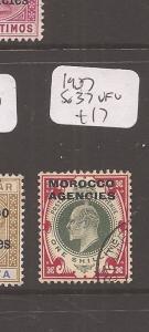 MOROCCO (0707a) ON GB SG37  VFU 