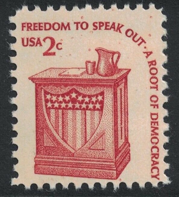 1582  2c Speaker's Stand Mint NH OG VF