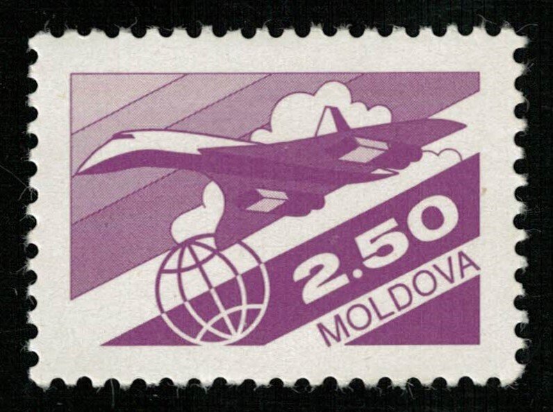 Moldova 1992 Airmail 2.50R (TS-195)