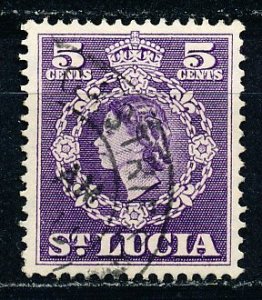 Saint Lucia #161 Single Used