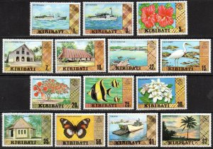 Kiribati Sc #327-340 MNH