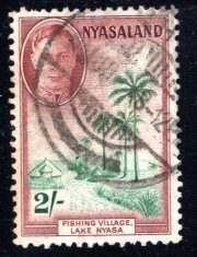 Nyasaland Protectorate #77 VF, Used  CV 5.50   ...  4630053