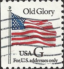 # 2883 USED G STAMP OLD GLORY