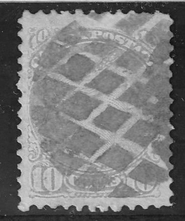 Canada SC# 40 Fancy Cancel Field of Diamonds Clean Back  (~1526)