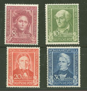 Germany #B310-13 Mint (NH) Single (Complete Set)