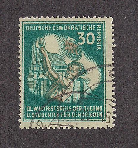 GERMANY - DDR SC# 87 F-VF U 1951