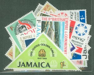 Jamaica #239-265  Single (Complete Set)