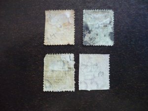 Stamps - Trinidad - Scott# 48,52-54 - Used Part Set of 4 Stamps