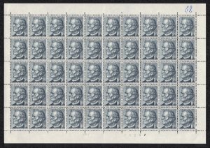 Czechoslovakia Father Andrej Hlinka Slovak nationalist FULL SHEET 1991 MNH