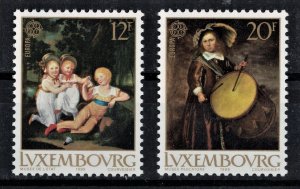 Luxembourg 1989 - Europa CEPT,  paintings / complete set MNH