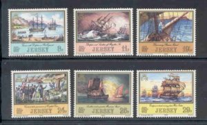 Jersey Sc 300-05 1983 Birth of de Cateret stamp set mint NH