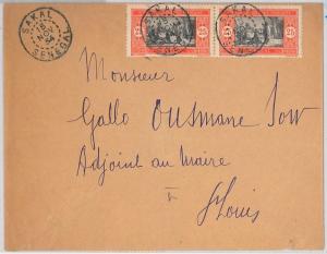 45188 - SENEGAL -  POSTAL HISTORY: COVER with nice postmark: SAKAL 1934