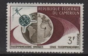 Cameroun 1963 -Scott 382 MH - 3 fr, Telsar & Globe