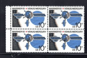 1557 MNH Mariner 10,  Gutter Snipe  block - see scan