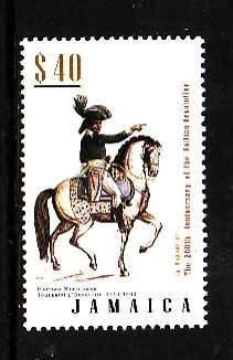 Jamaica-Sc#983-Unused NH set-Haitian Revolution-Horses-2004-