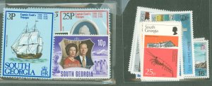 South Georgia #35/55 Mint (NH) Single (Complete Set)