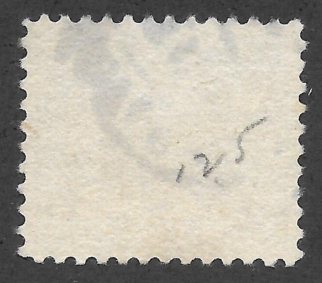 Doyle's_Stamps: Clean Postally Used $5.00 Franklin Scott #524 -- Strong Color