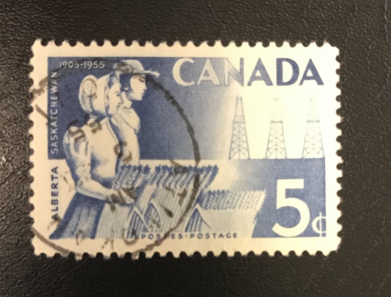 Canada # 355 Used