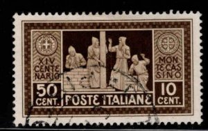 Italy Scott 234 Used Monk Stamp CV$30