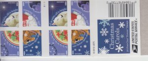 2017 USA Christmas Carols  Full Booklet  of 20 Scott 5247-50) MNH