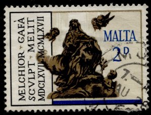 Malta #367 Melchoir Gafa Maltese Sculpture Issue Used