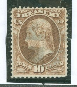 United States #O77  Single