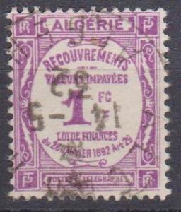 Algeria #J16 F-VF Used CV $4.00 (B10440)