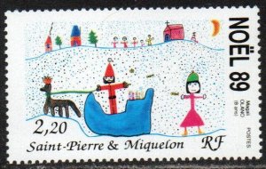 St. Pierre & Miquelon Sc #521 MNH