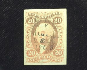 HS&C: Scott #R40a Revenue Used XF US Stamp