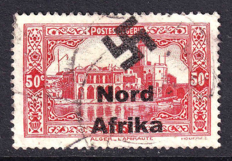 ALGERIA (FRENCH) 90 NORD AFRIKA OVERPRINT CDS VF SOUND