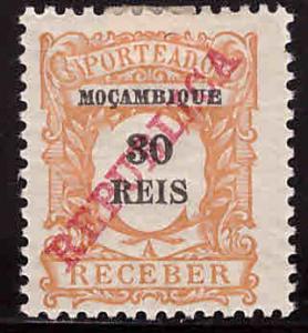 Mozambique Scott J14 MH* Hinge remnant postage dues