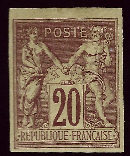 French Colonies Scott #34 Mint VF SCV$62.50...Fill a Great Spot!