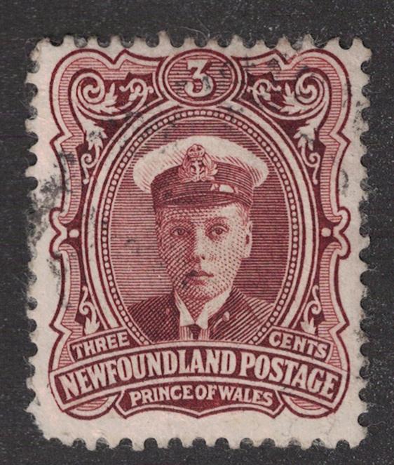 Newfoundland  #  106 Used  VF CDS Cat. $ 25