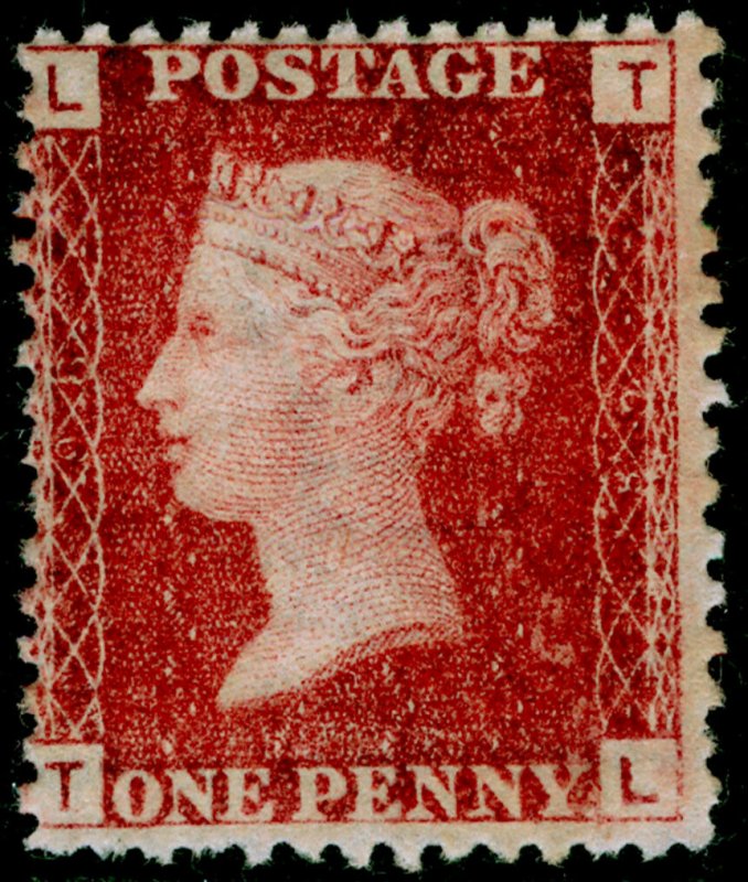 SG43, 1d rose-red plate 98, M MINT. Cat £70. TL