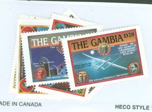 Gambia #798/804-805 Used