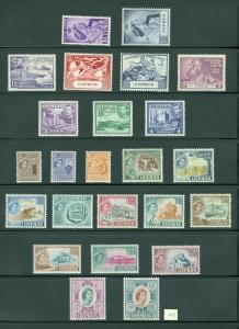 CYPRUS : Beautiful collection all MOG & VF. Some NH included. SG Cat £1,103.00.