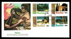 1980 FIJI #430-33 Tourism First Day Cover - Sacred Tabua (ESP#4998)