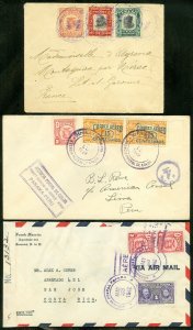 EDW1949SELL : PANAMA Collection of 5 older covers including Better usages.
