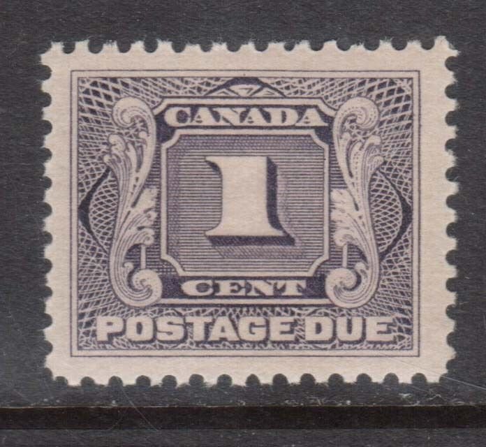 Canada #J1 XF/NH Gem