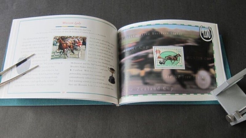 New Zealand 1996 Racehorses Complete Booklet