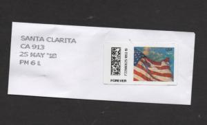 Scott # CVP91 used   on paper