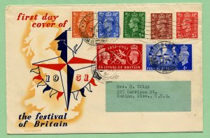 Great Britain 1951 Festival of Britain - Battersea cancel