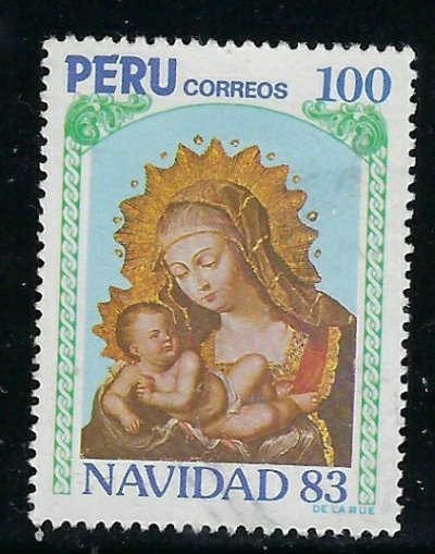 Peru 804 Used 1983 Christmas (fe5298)