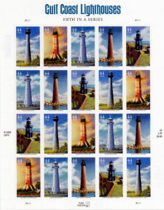 4413a 44c Gulf Coast Lighthouses P1111 Plate Position 2