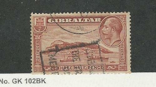 Gibraltar, Postage Stamp, #97A Used, 1931 Ships