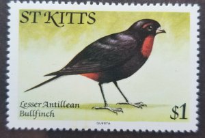 *FREE SHIP St Kitts Birds 1981 Fauna Saint (stamp) MNH