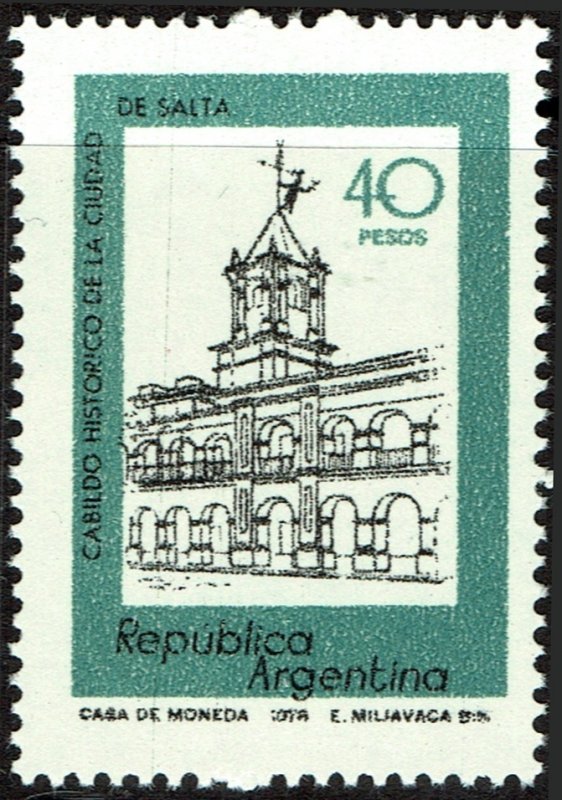 Argentina #1163  MNH - Salta City Hall (1978)